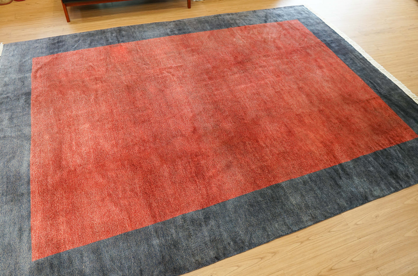 Collection パキスタン手織りギャッベ 303×223cm 高密度ノット仕上げ モダンデザイン ウールラグ