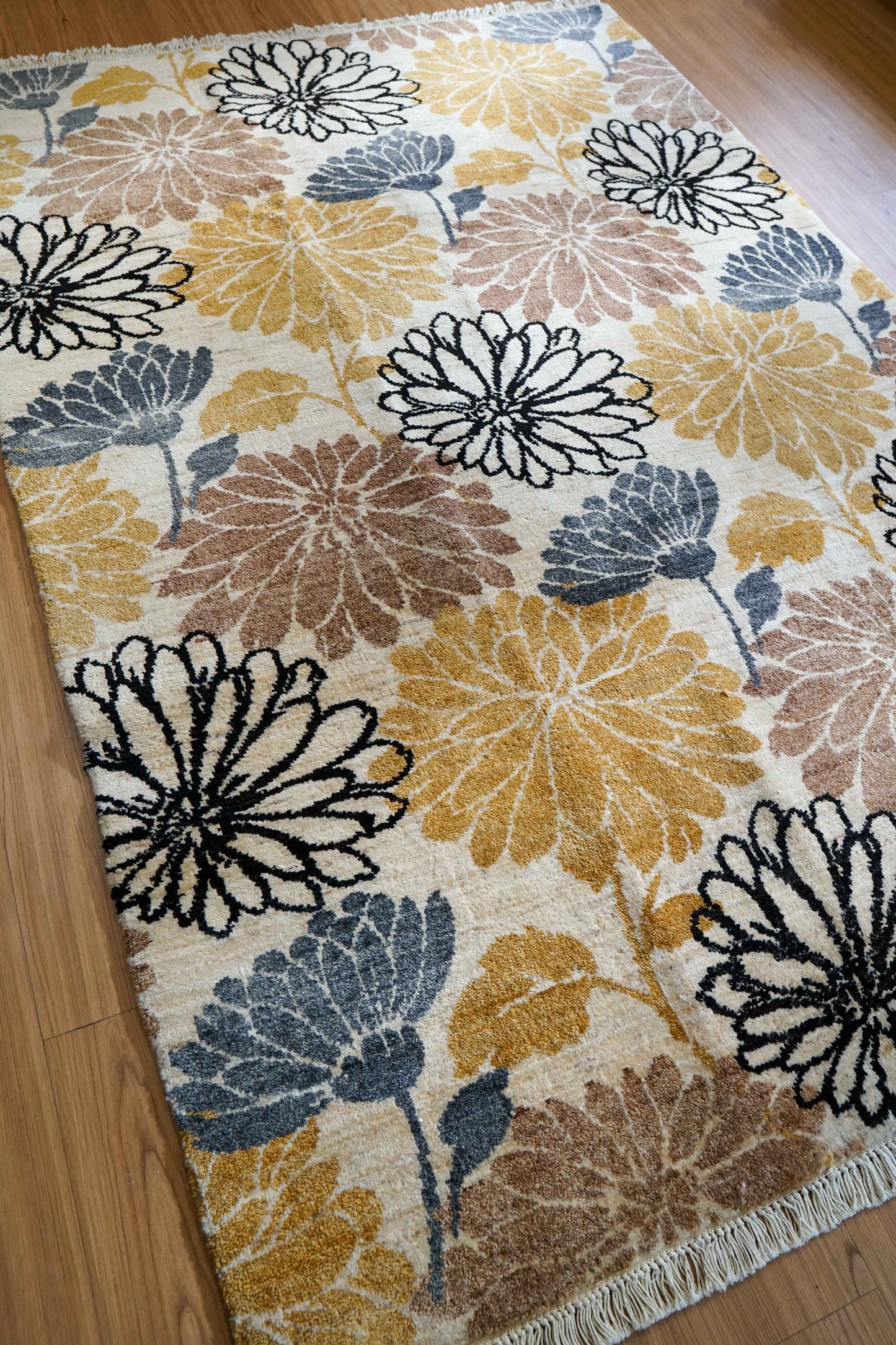  アフガニスタン手織りギャッベ 202×140cm