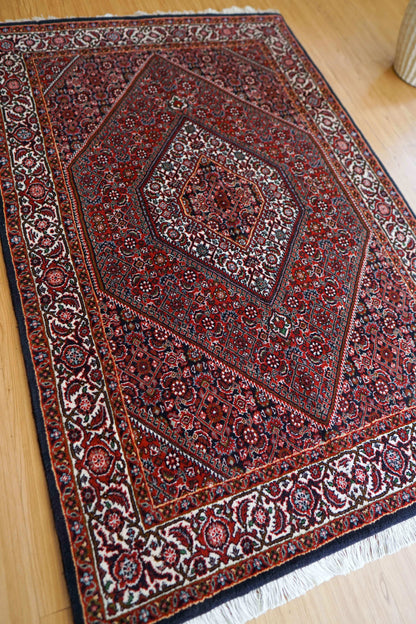 ペルシャ手織り絨毯 ビジャー産 171×113cm｜ ウール リビングサイズ ビジャール - Decorworks
