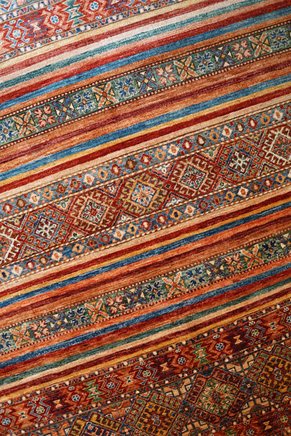 Collection アフガニスタン ガズニーウール 絨毯 206×145cm　トライバルラグ