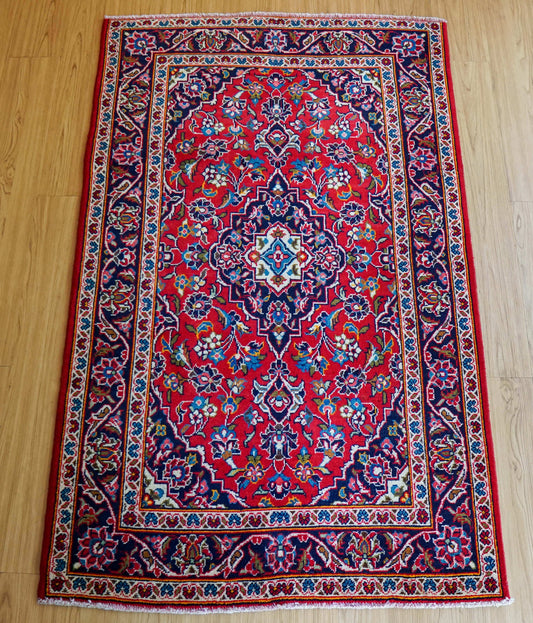  ペルシャ絨毯 カシャーン産　(カシャン)　155×97cm
