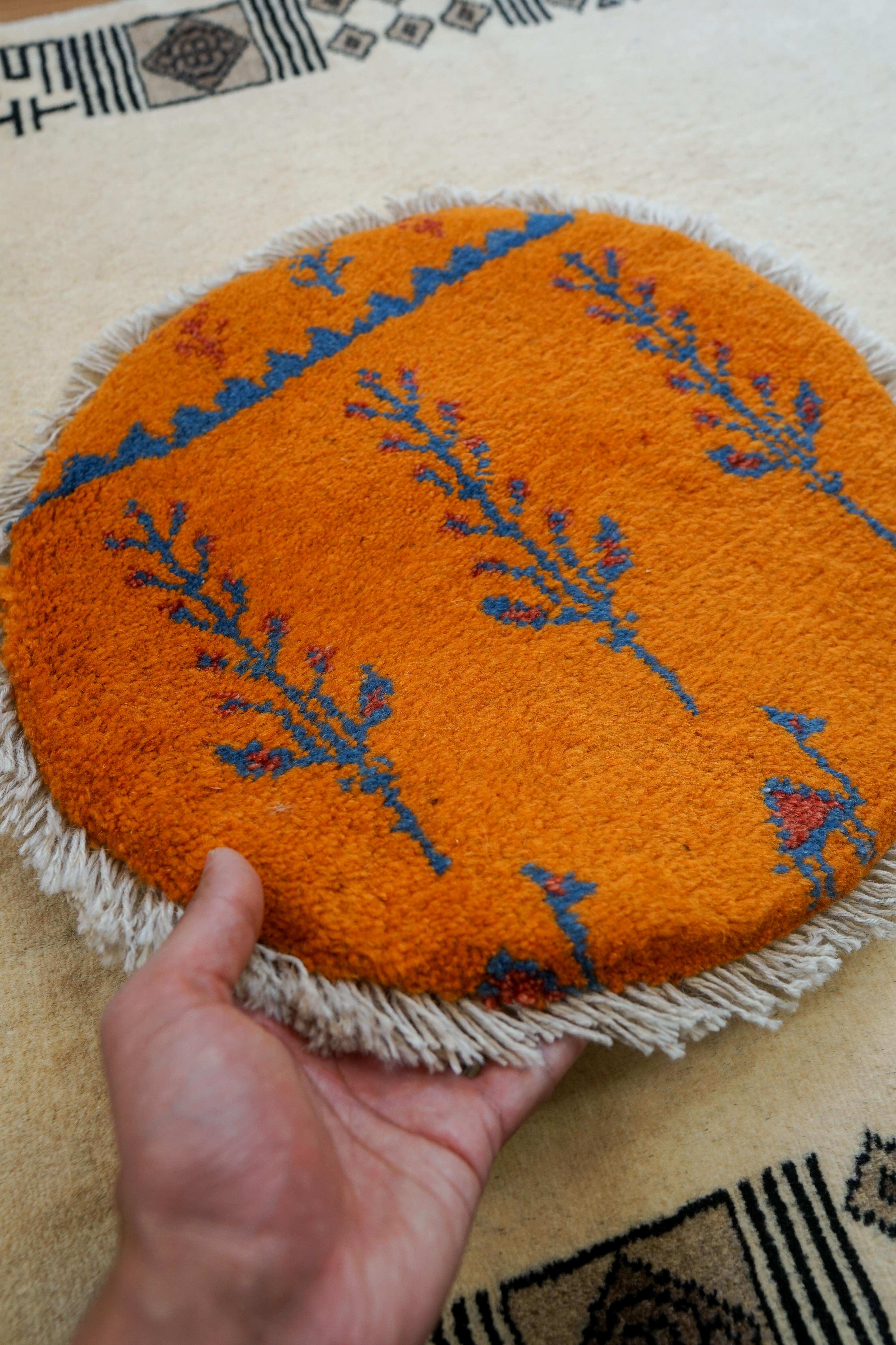 40×40cm ペルシャ絨毯 手織りギャッベ アマレ族 ギャベ ペルシャ絨毯 手織りギャッベ アマレ族 ギャベ 40×40cm – Decorworks