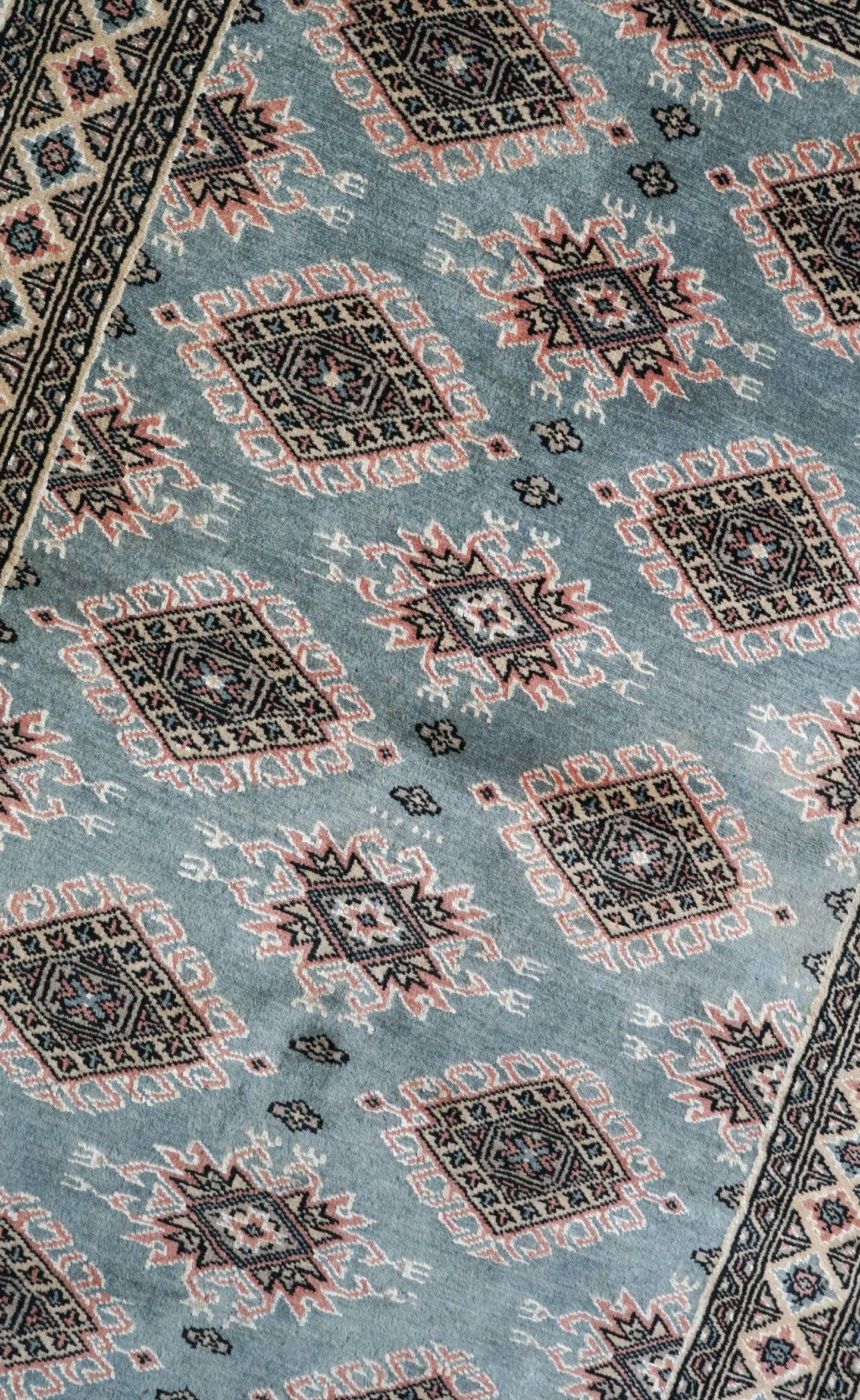 144×92cm【パキスタン手織り絨毯】 Decorworks