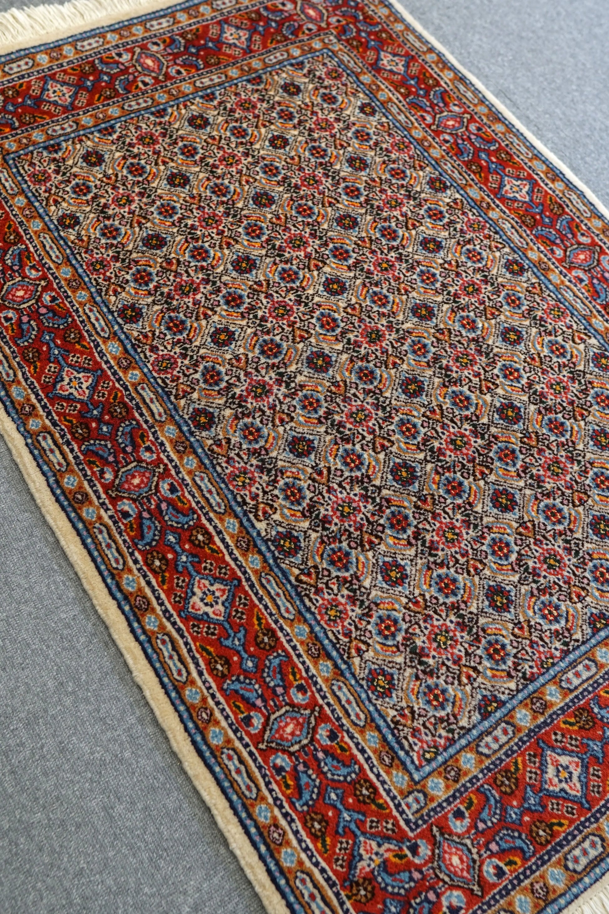 117×78cm ペルシャ手織り絨毯 Moud - Decorworks
