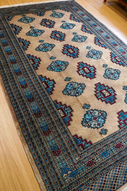  パキスタン手織り絨毯 246×160cm Fine Quality 11/22