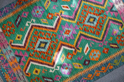 147×100cm　　アフガニスタン　手織り　キリム　　 Decorworks