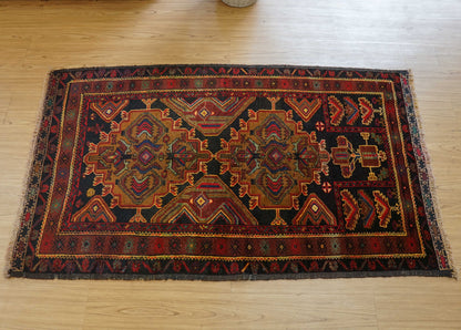  ペルシャバルーチ  ヴィンテージラグ  バ148×84cm