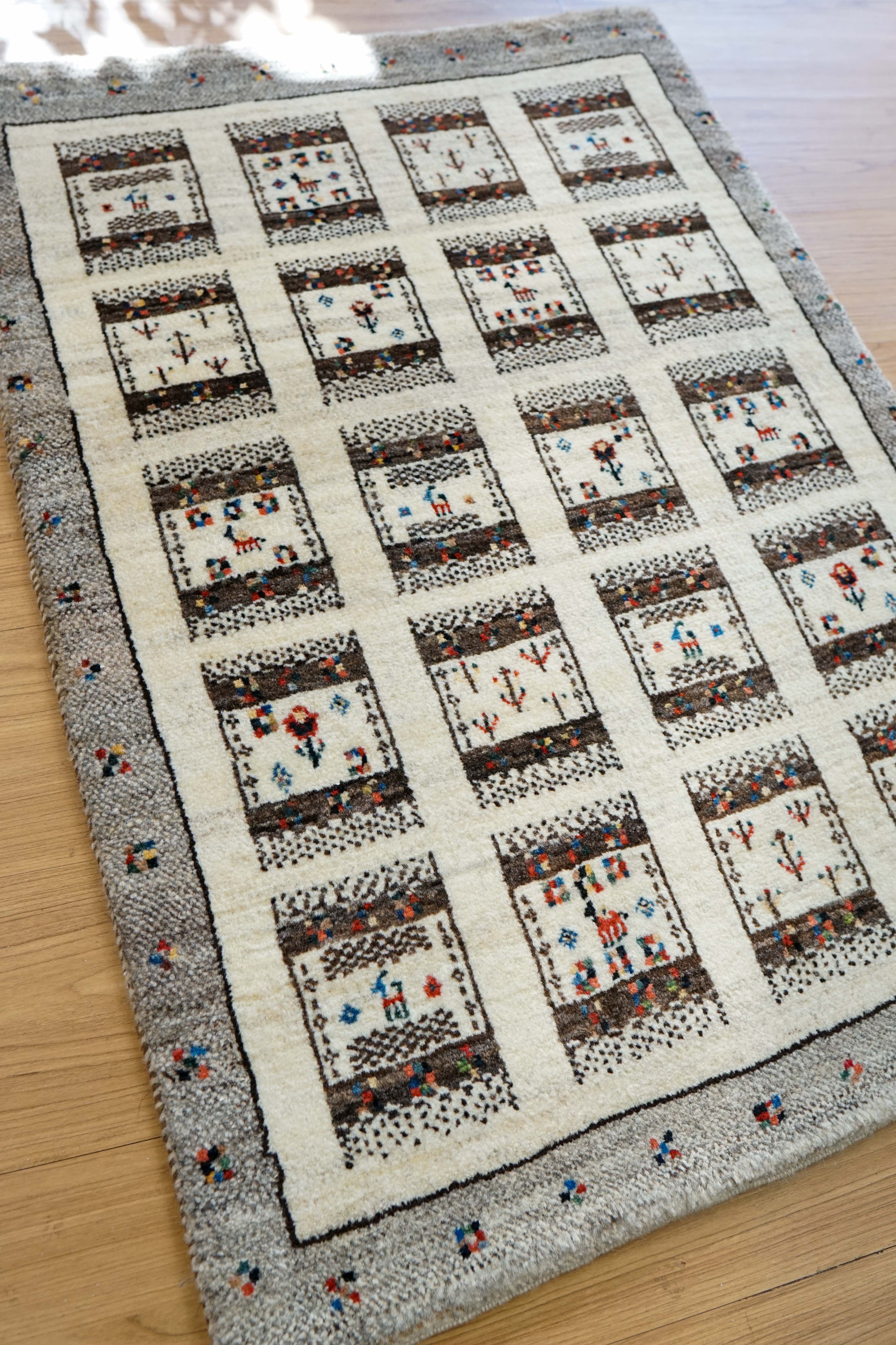 ギャッベ 95×65cm リズ ギヤべ – Decorworks