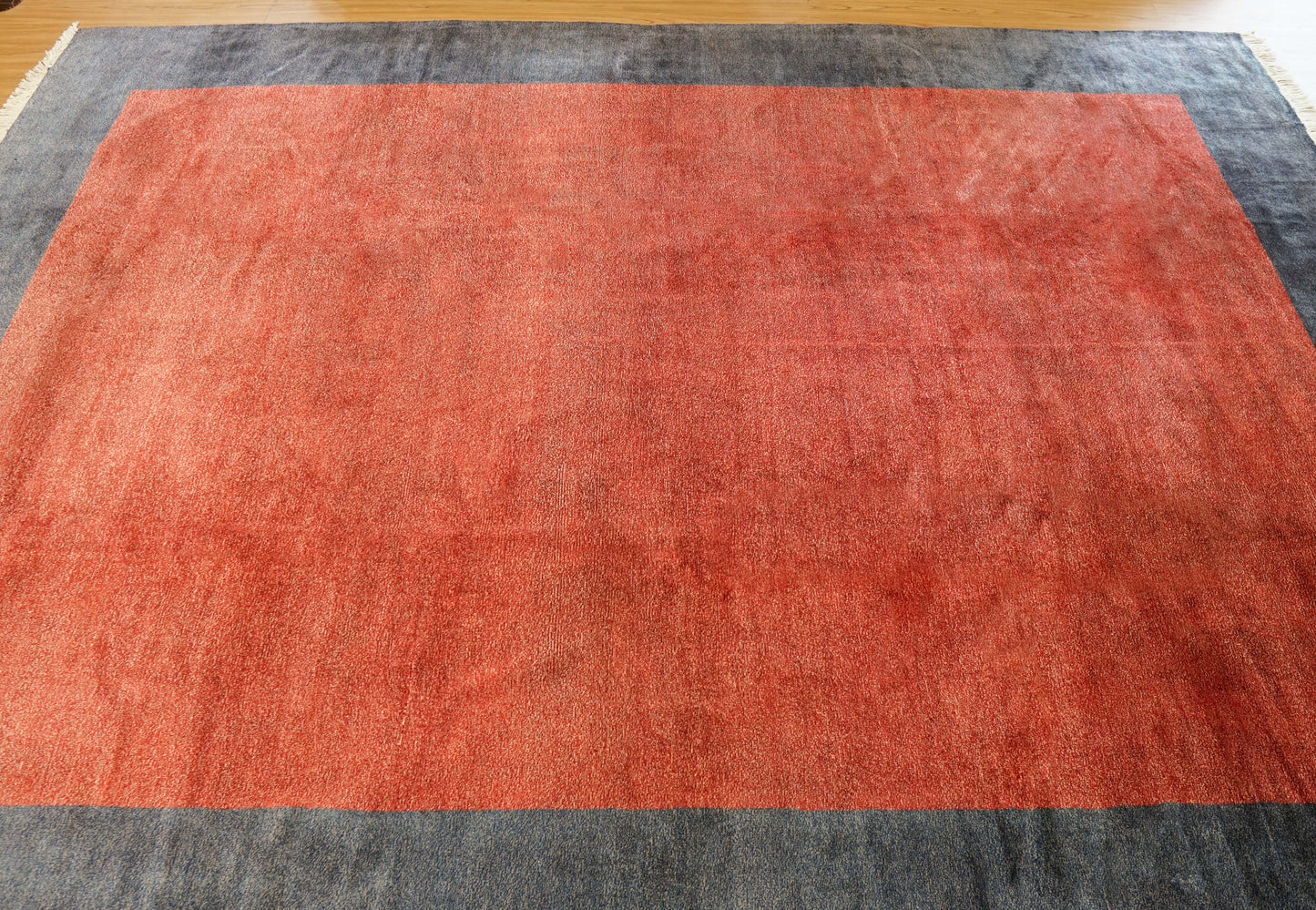 Collection パキスタン手織りギャッベ 303×223cm 高密度ノット仕上げ モダンデザイン ウールラグ