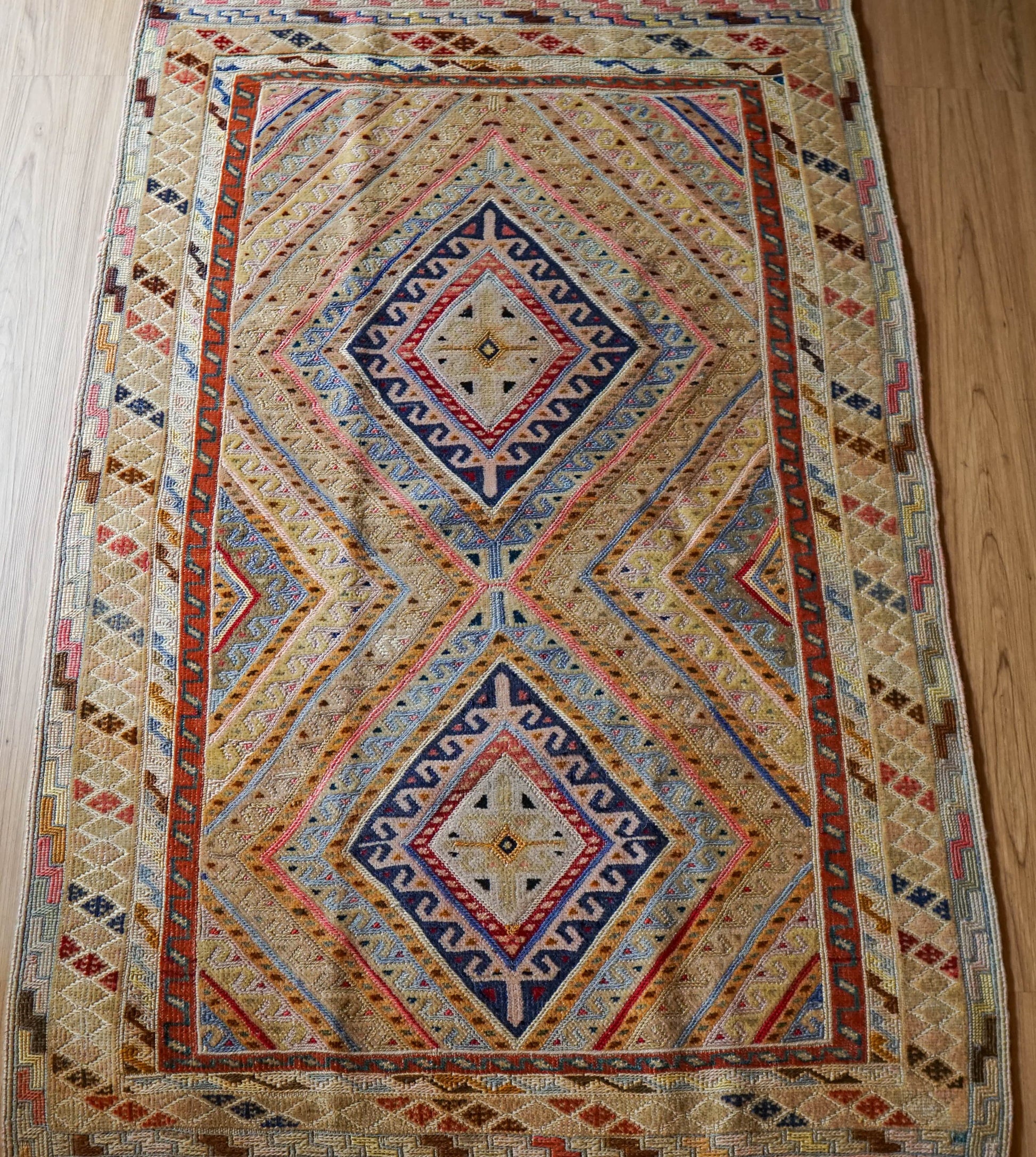 Collection 120×80cm アフガニスタン オールドマシュワニキリム 手織り 絨毯