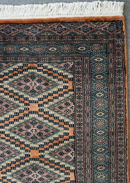 116×77cm パキスタン手織り絨毯 Decorworks