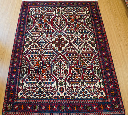 手織りペルシャ絨毯 メイメ産 オールド157×110cm