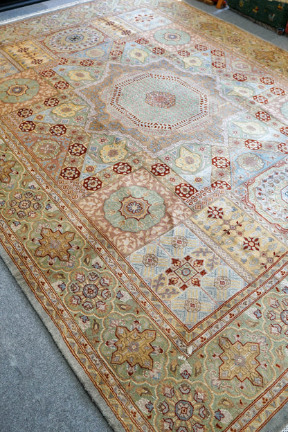 Collection 314×240cm パキスタン手織り絨毯｜マムルーク様式 ダブルノットの上質な