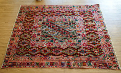 アフガニスタン 手織りマシュワニキリム 180×143cm fine quality