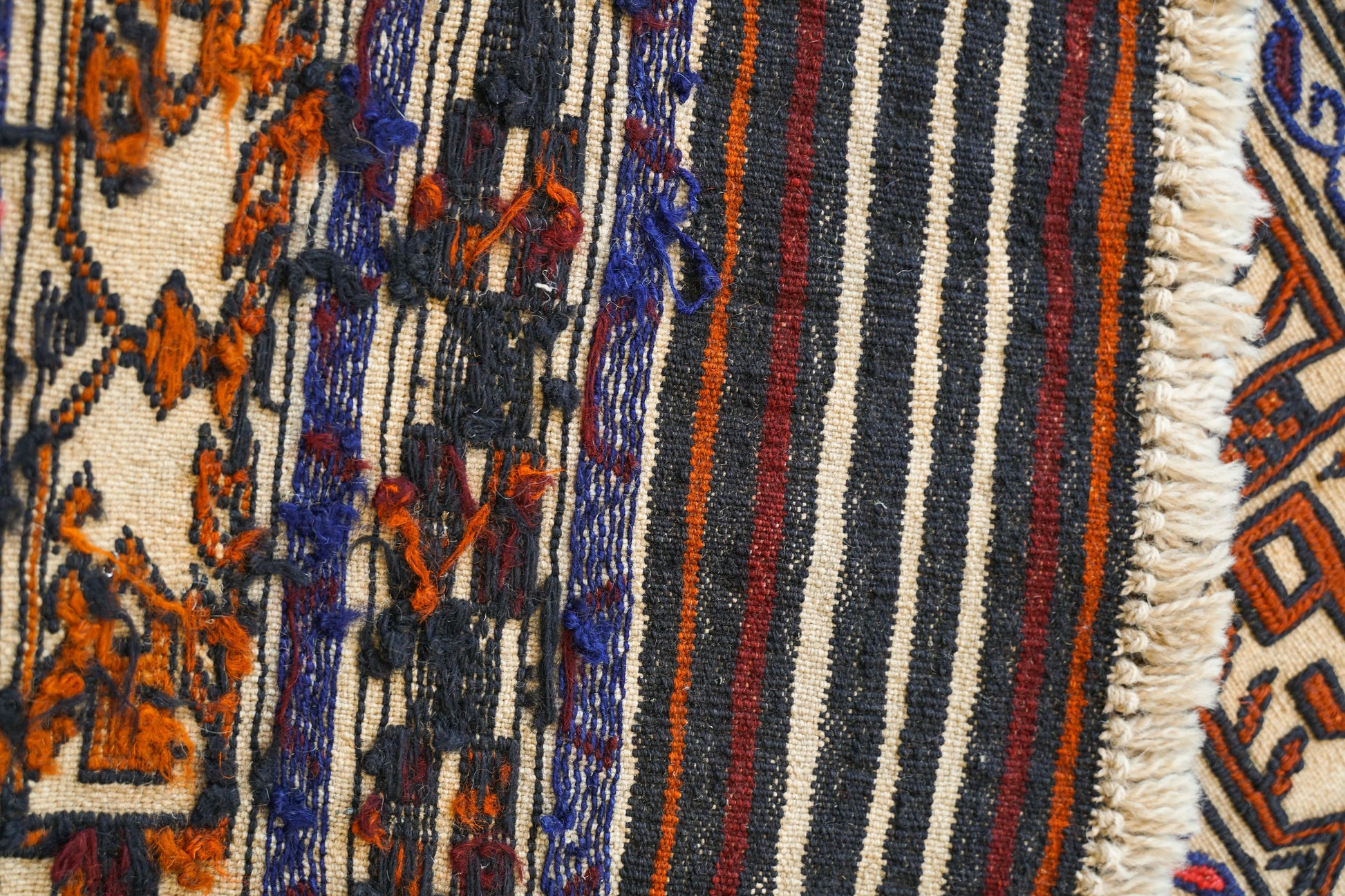 190×124cm ペルシャ手織りキリム - Decorworks