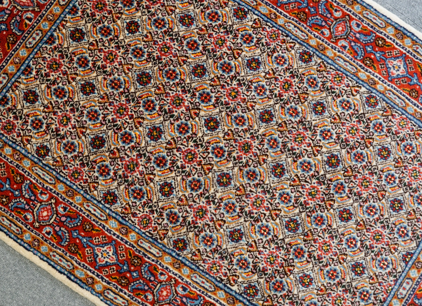 117×78cm ペルシャ手織り絨毯 Moud - Decorworks
