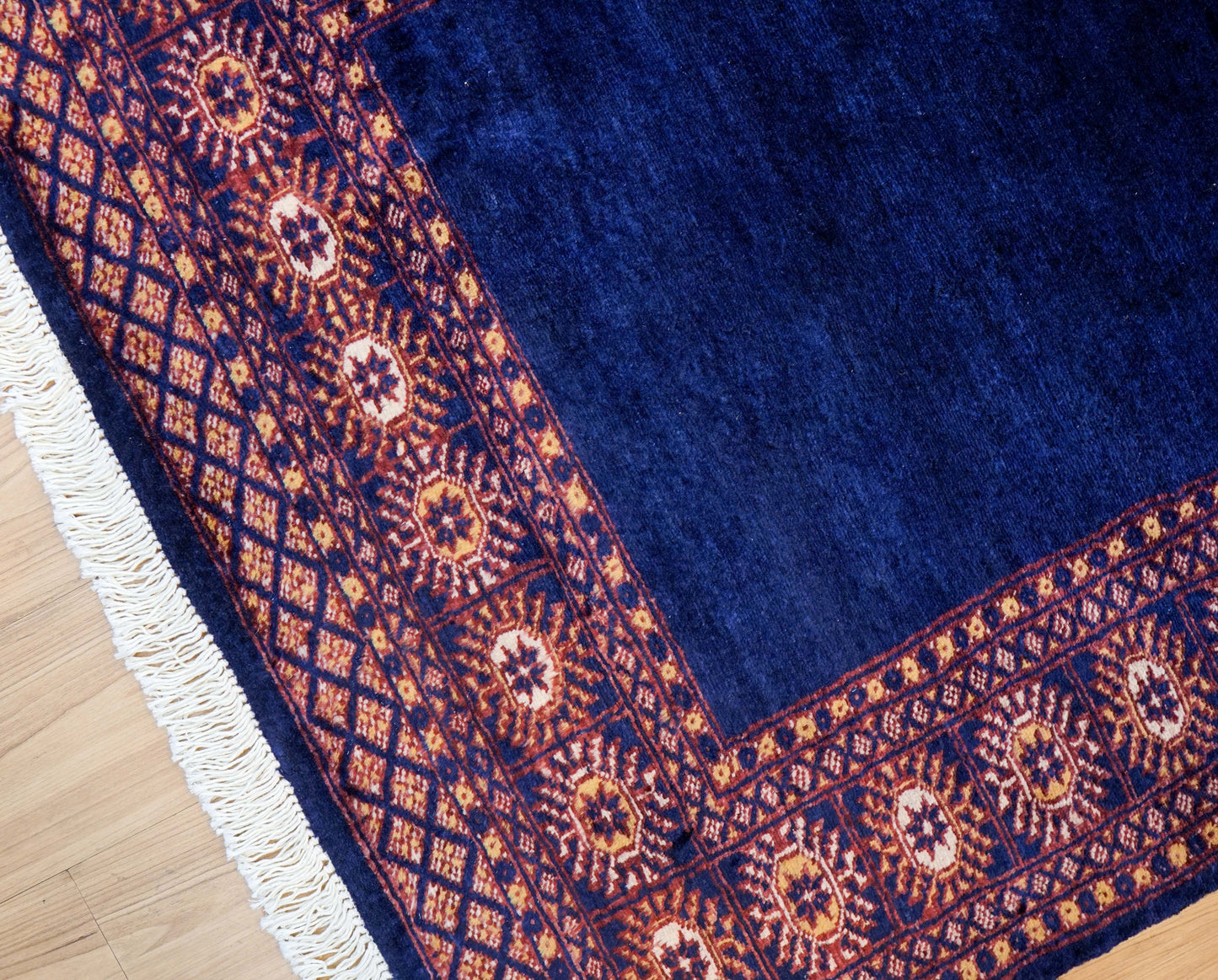  パキスタン手織り絨毯 157×97cm