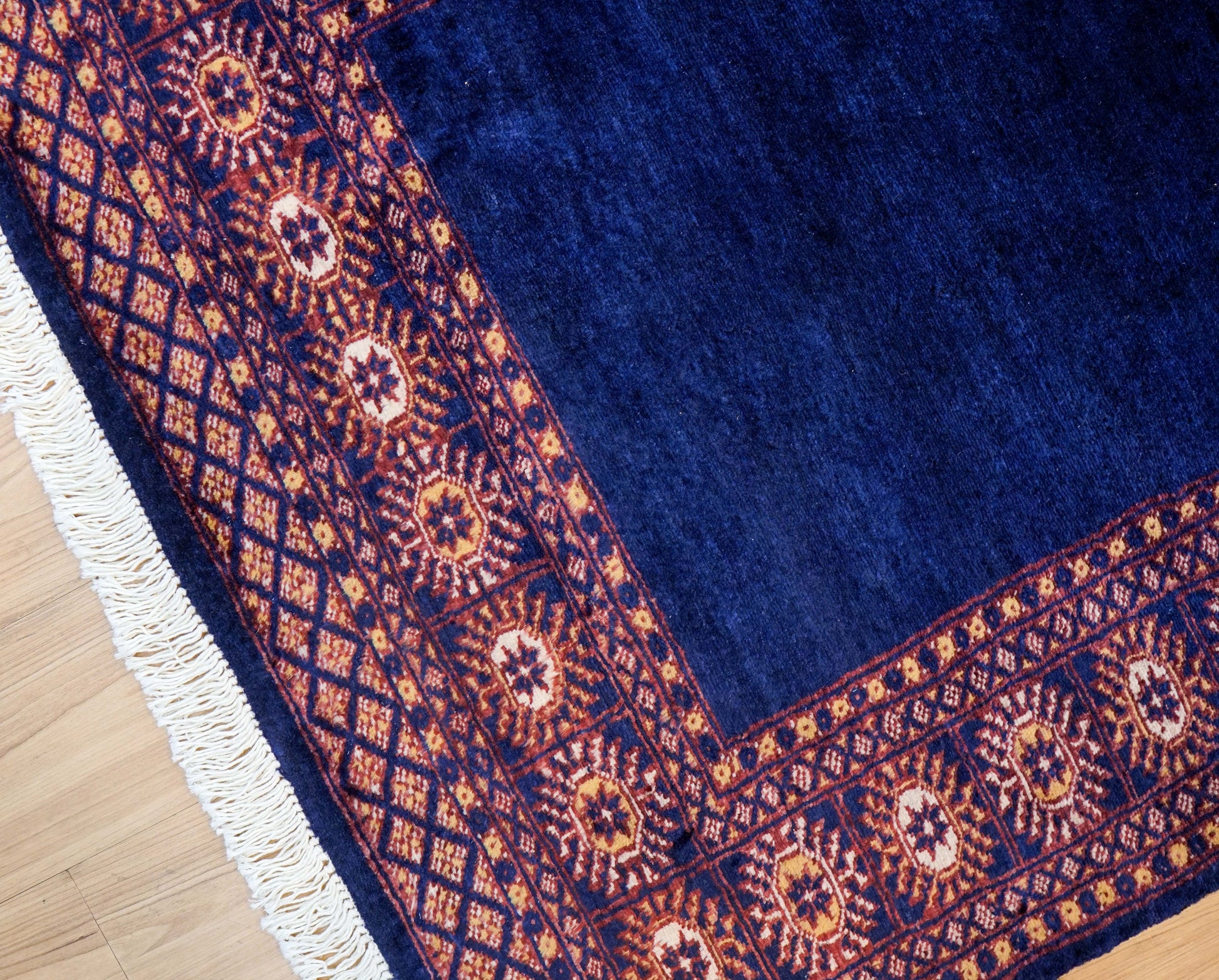  パキスタン手織り絨毯 157×97cm