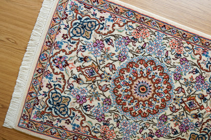 Collection 90×60cm ペルシャ手織り絨毯 ナイン産