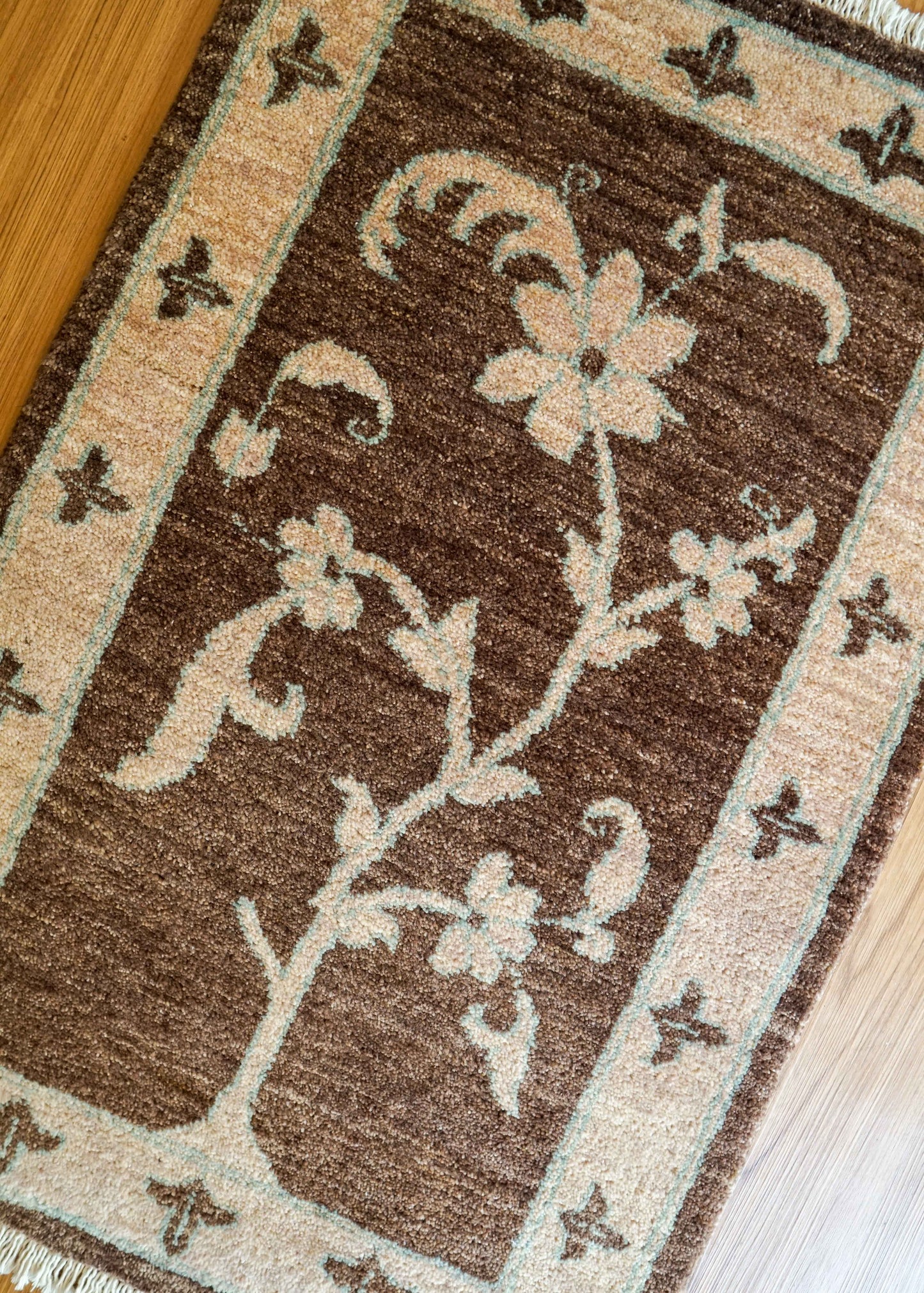  パキスタン手織りギャッベ94×60cm