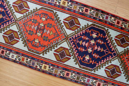  ペルシャ手織り絨毯 アルデビルラグ  ランナー 　315×72cm