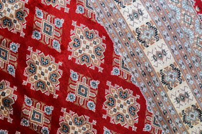 パキスタン手織り絨毯 ジャルダルデザイン 255×250cm