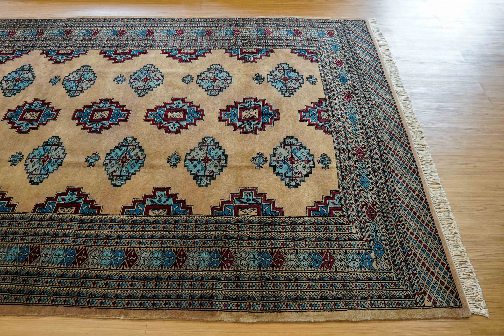  パキスタン手織り絨毯 246×160cm Fine Quality 11/22