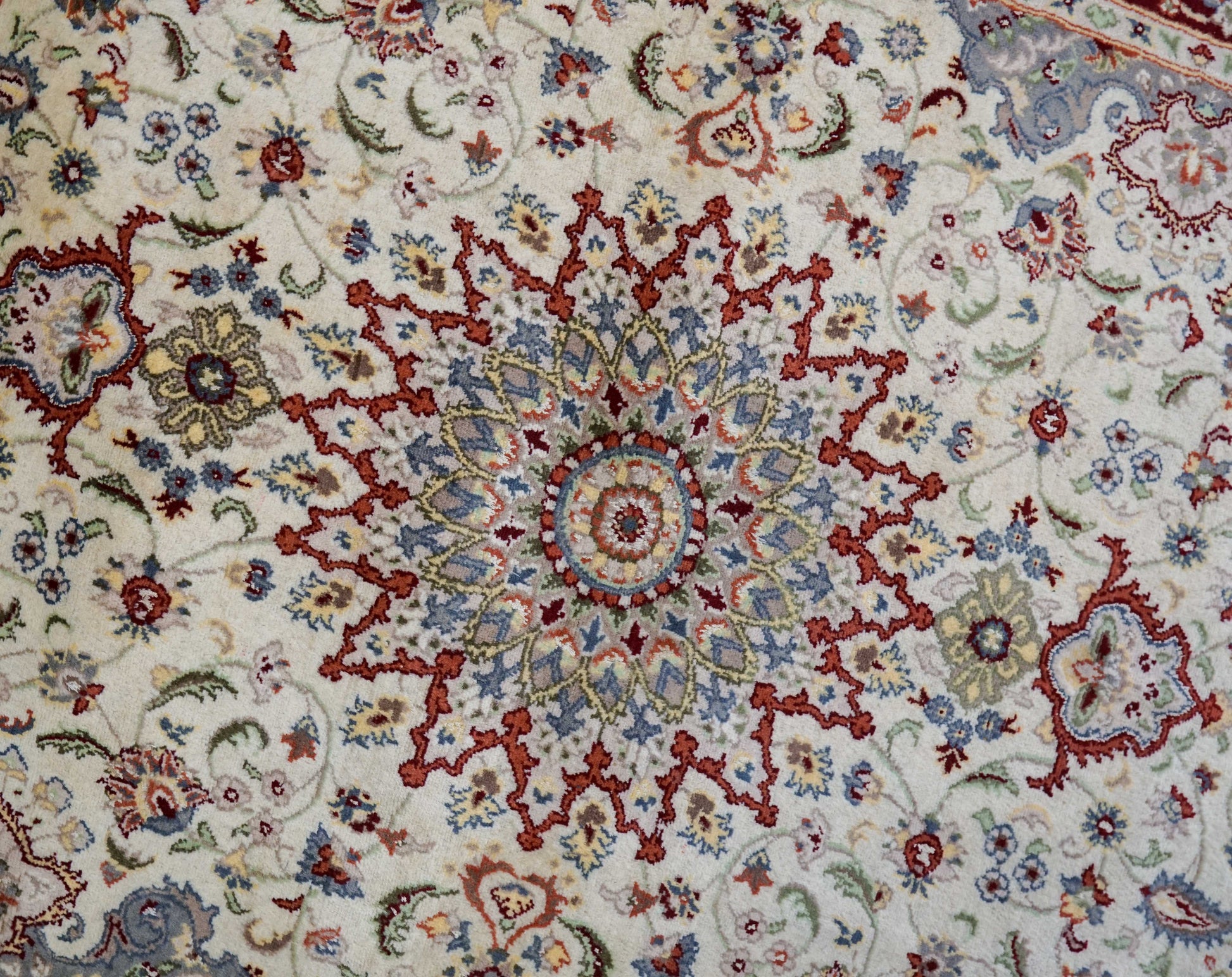  手織りペルシャ絨毯 オリエンタルラグ 228×144cm