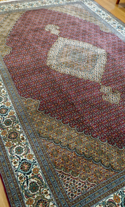 Collection ペルシャ手織り絨毯 タブリーズ産 305×205cm マヒ柄