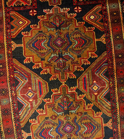  ペルシャバルーチ  ヴィンテージラグ  バ148×84cm