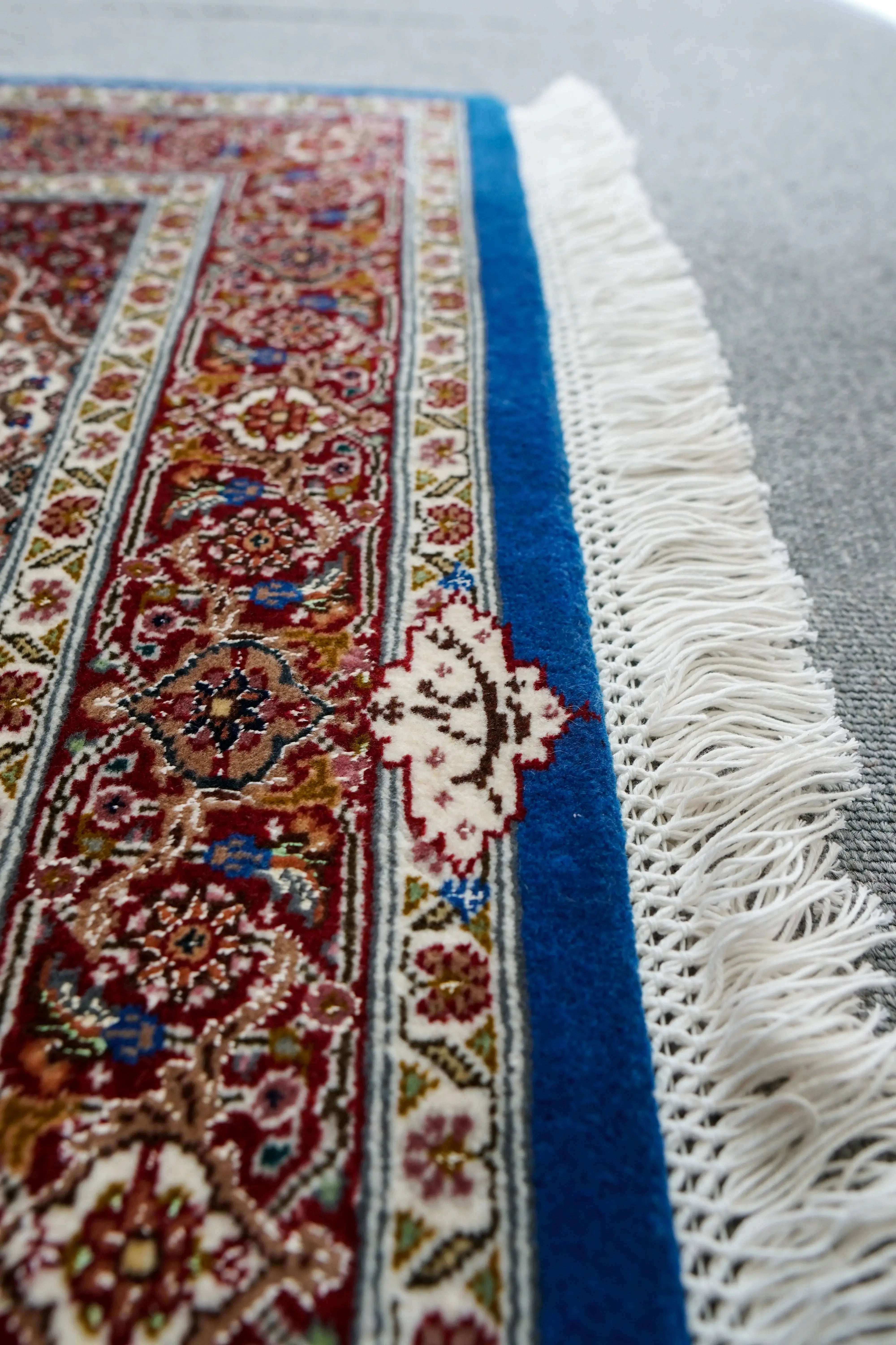 ペルシャ手織り絨毯120×82cmタブリーズ産 50RAJ - Decorworks