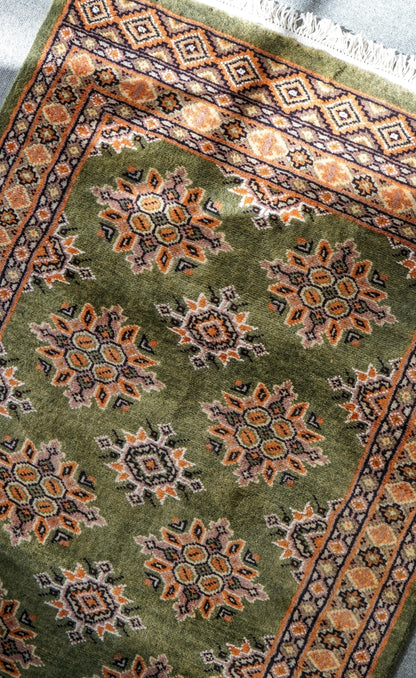 120×80cm パキスタン手織り絨毯 Decorworks