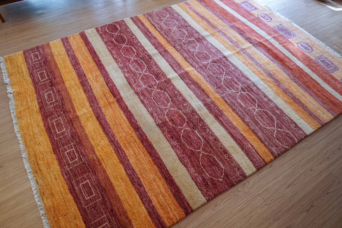  ペルシャ手織りギャッベ244×172cm カシュクリ