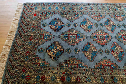  パキスタン手織り絨毯 トライバルラグ　ペルシャ絨毯 171×121cm