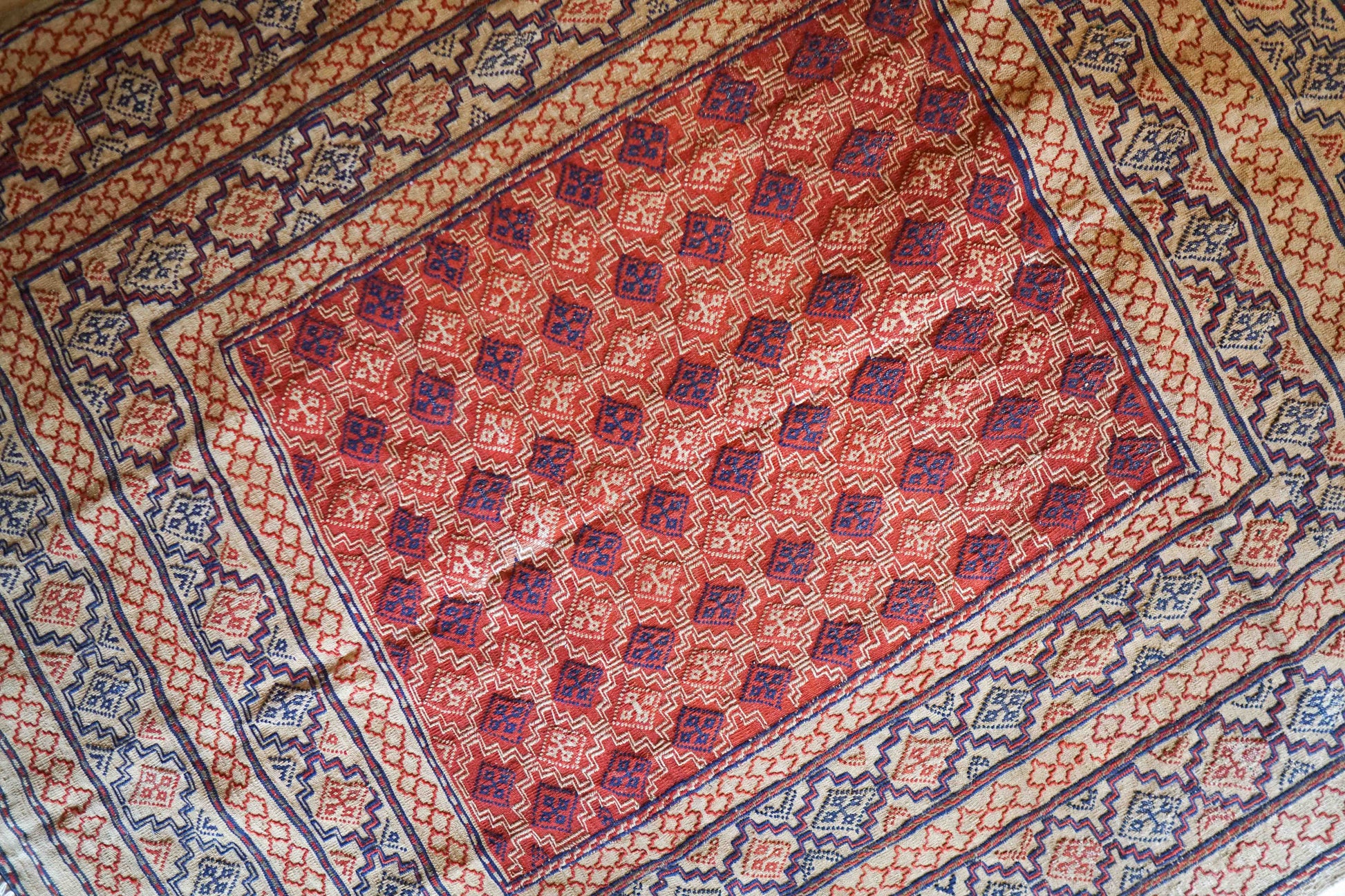  ペルシャ手織りオールドキリム  184×150cm