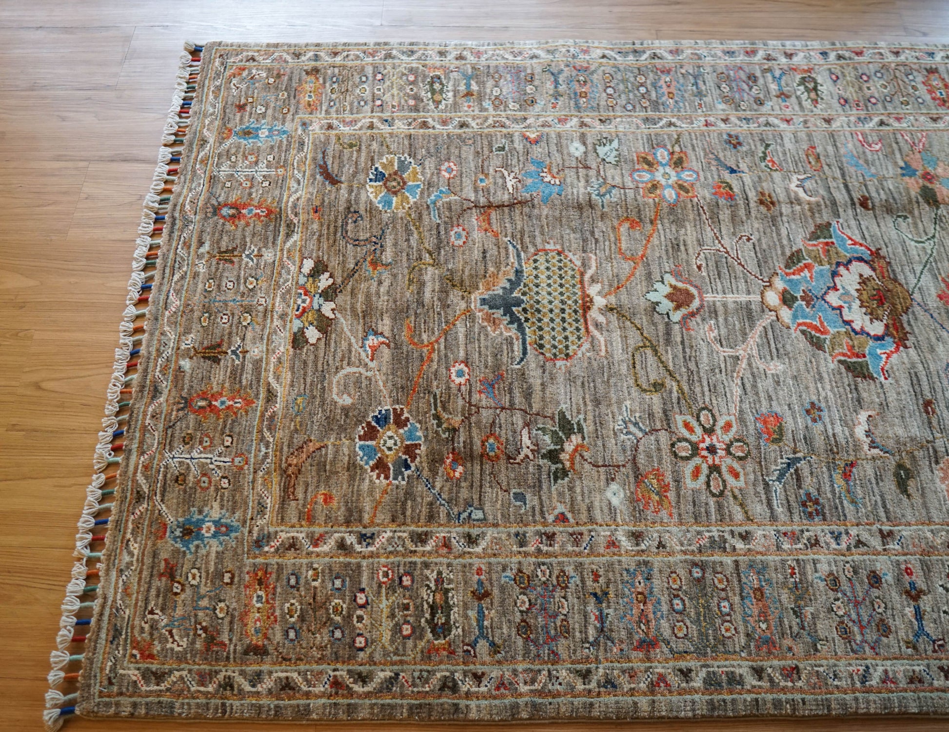 Collection 142×104cm アフガニスタン手織り絨毯 ガズニウール
