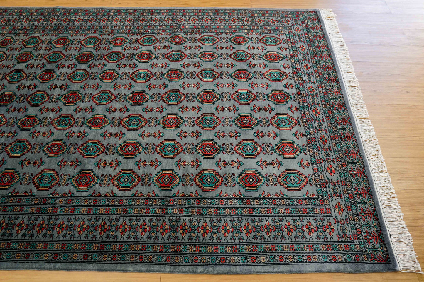 パキスタン手織り絨毯 239×155cm