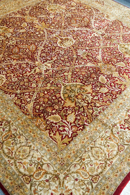 257×252cm  パキスタン ダブルノッ 手織り絨毯 Decorworks