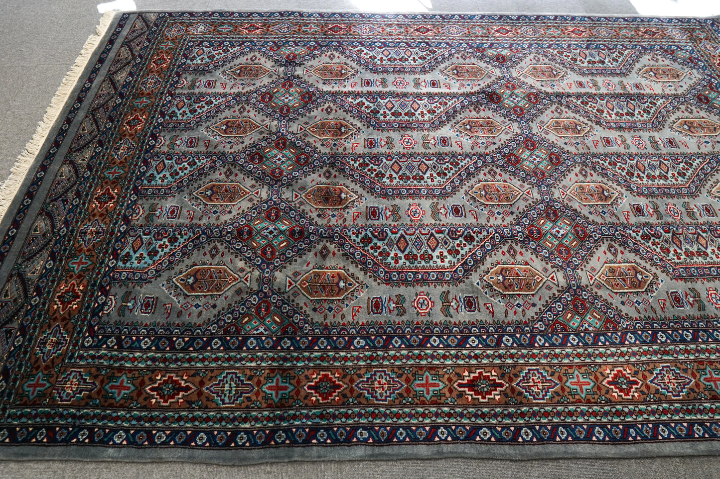 239×154cm【パキスタン手織り絨毯】 Decorworks
