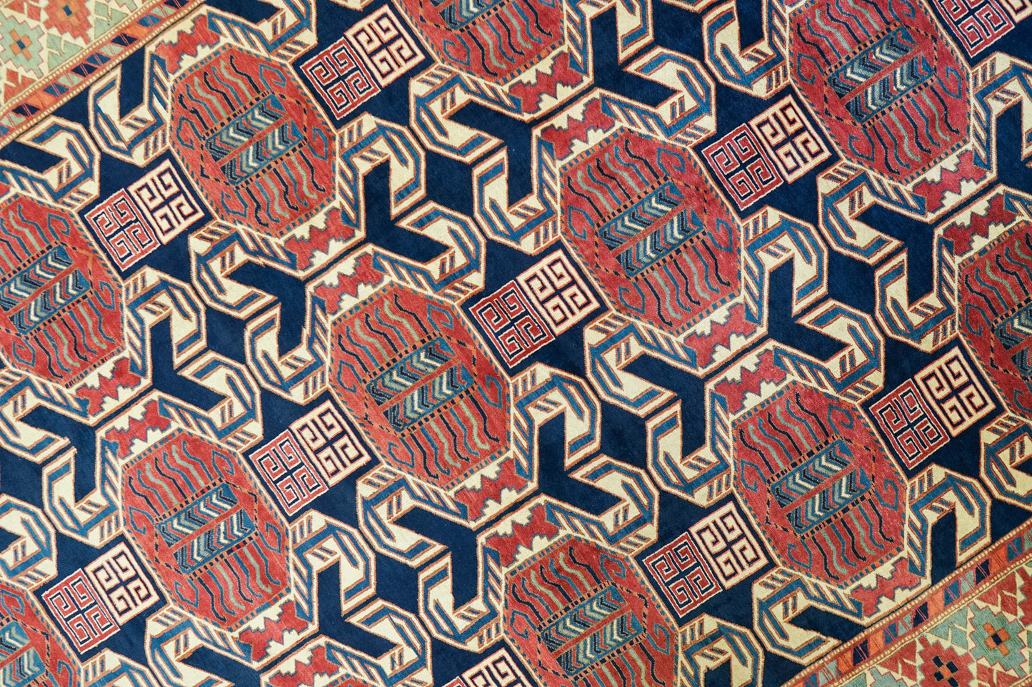 Collection ペルシャ絨毯 トルクメン産 307×216cm |1137