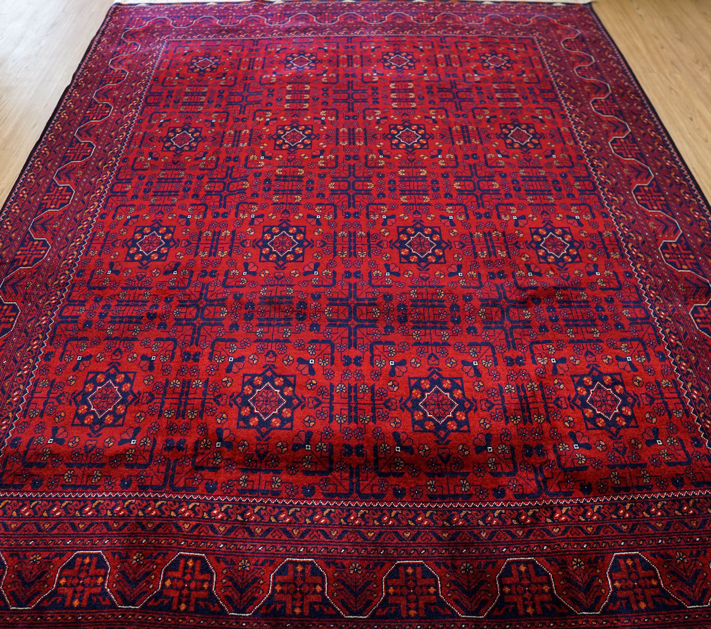  アフガニスタン絨毯 カールモハメディ ビルジククオリティ 240×180cm