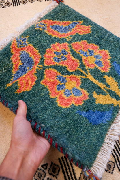  ペルシャ絨毯 手織りギャッベ アマレ族 ギャベ