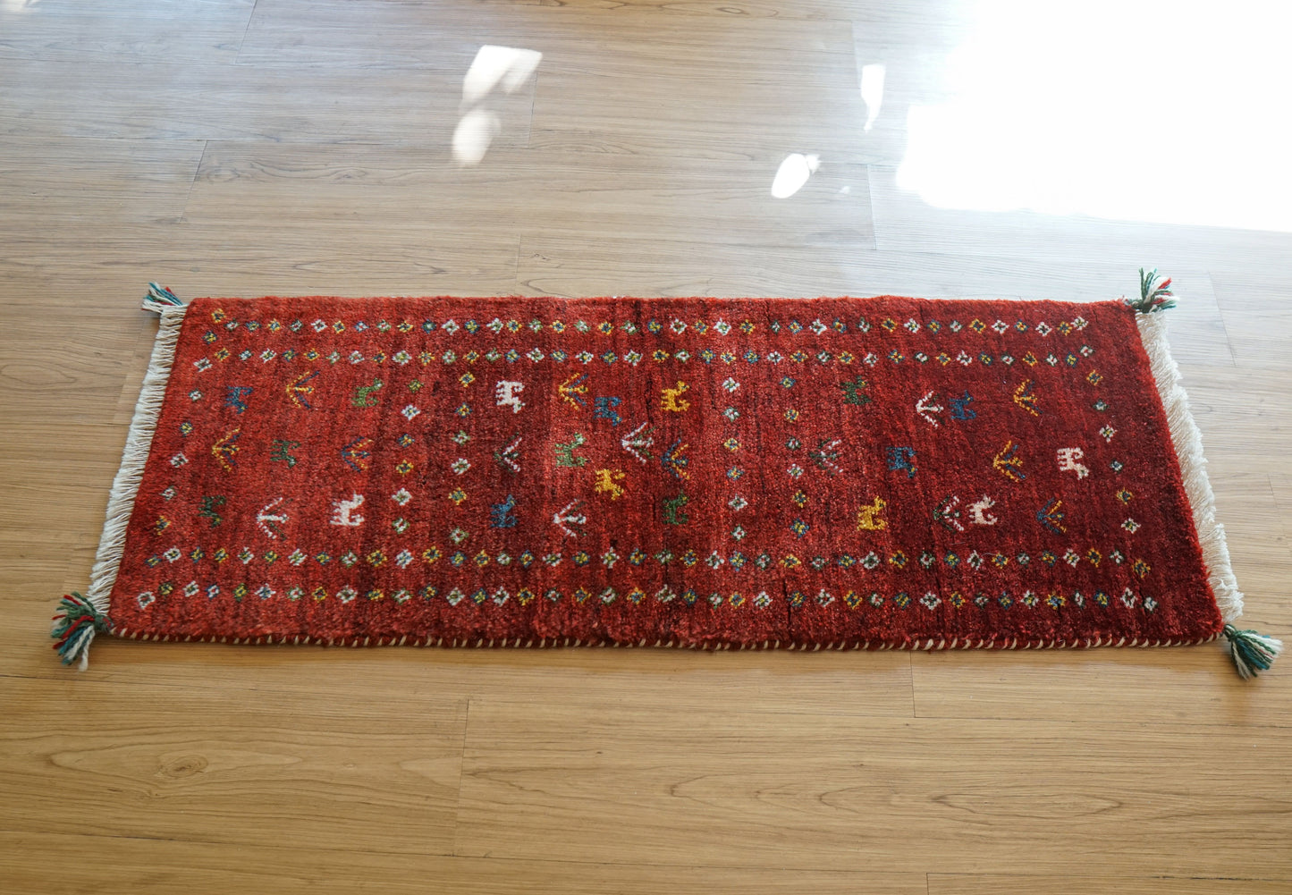 Collection 120×44cm ペルシャギャッベ アマレ族 ギャベ　ランナー