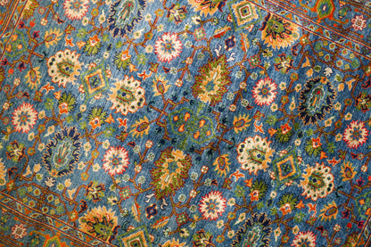  アフガニスタン・ガズニ産 手織り絨毯 197×151cm