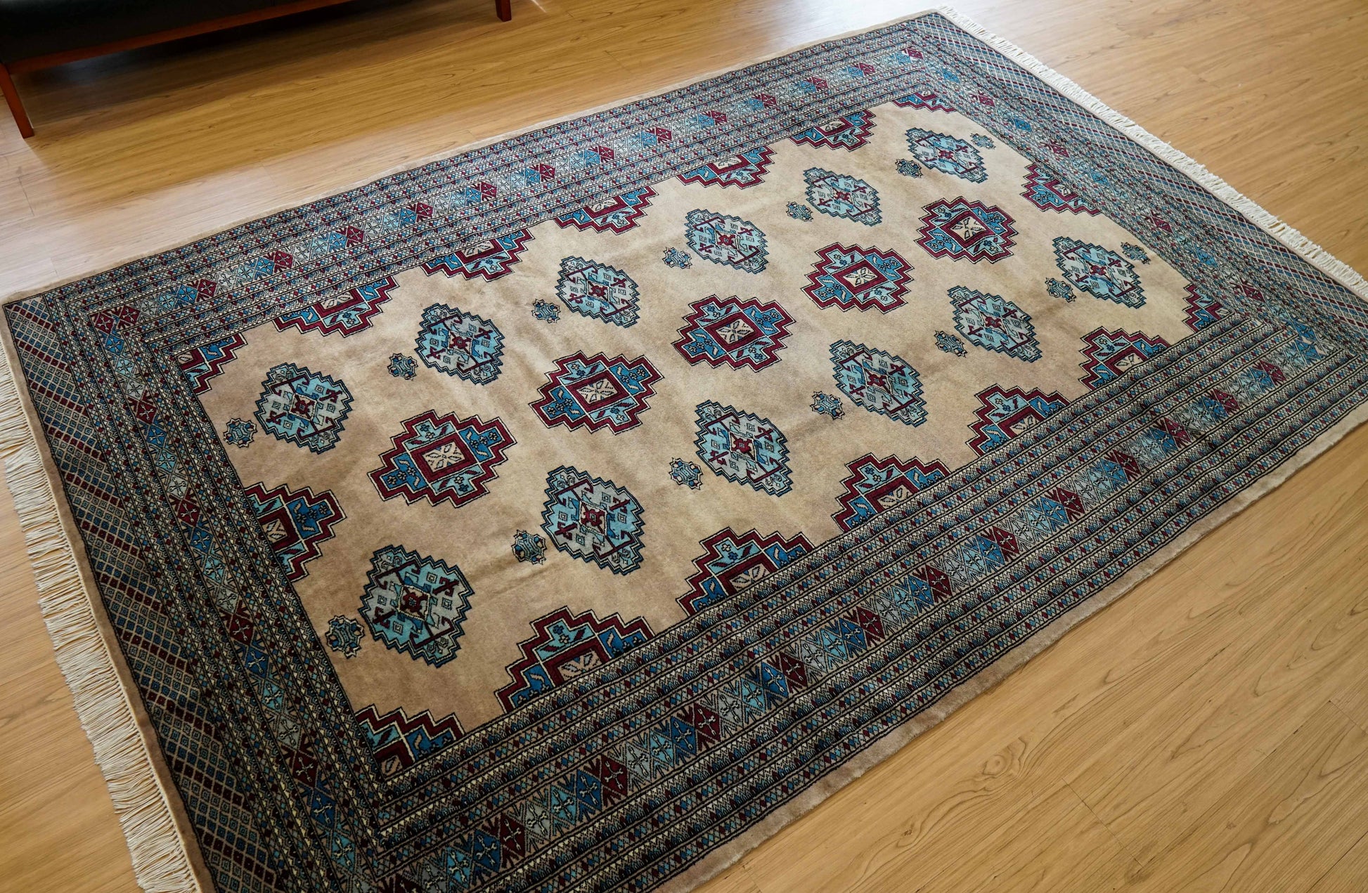  パキスタン手織り絨毯 246×160cm Fine Quality 11/22