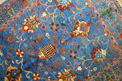  アフガニスタン・ガズニ産 手織り絨毯 199×148cm