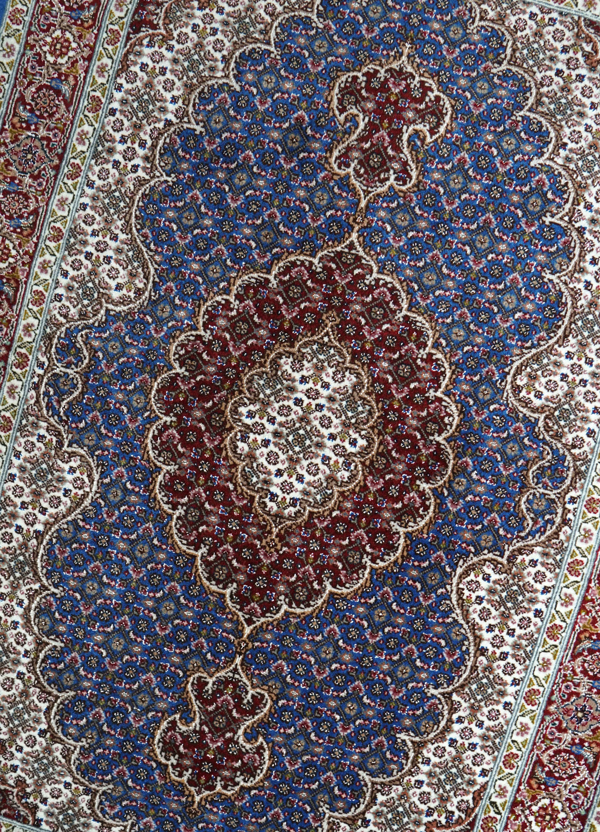 120×82cm 手織り ペルシャ絨毯 タブリーズ産　50RAJ