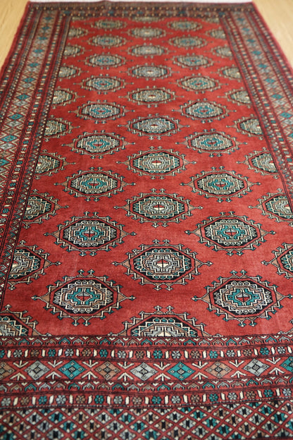  200×126cm パキスタン手織り絨毯