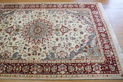  手織りペルシャ絨毯 オリエンタルラグ 228×144cm