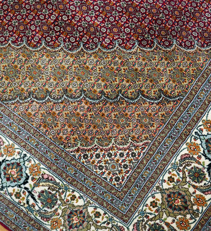 Collection ペルシャ手織り絨毯 タブリーズ産 305×205cm マヒ柄